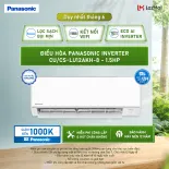 Máy lạnh/ Điều hòa Panasonic Inverter CU/CS-LU12AKH-8 - 1.5HP - Một chiều - Eco AI - Lọc sạch không khí NanoeX - Wifi
