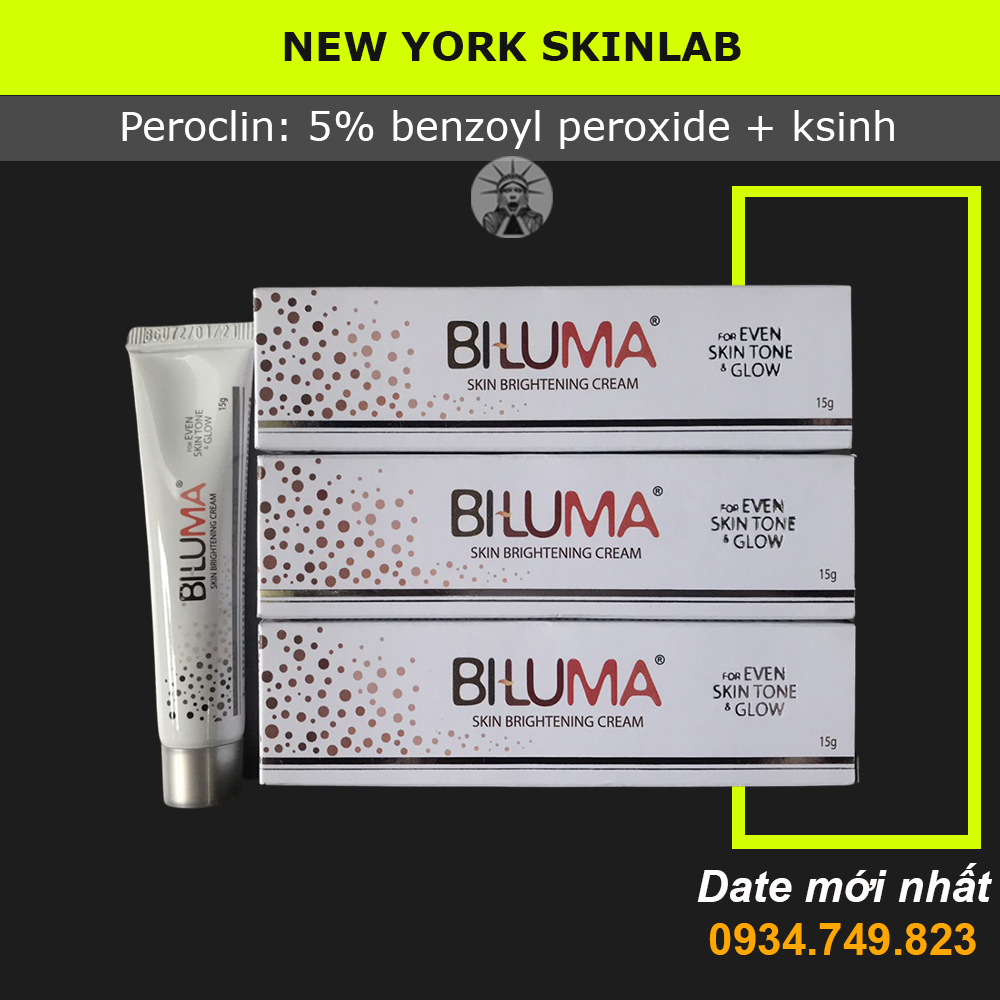 Biluma cream Ấn Độ - arbutin & kojic acid, kem dưỡng trắng da, làm sáng da, giảm mờ thâm nám, thâm mụn