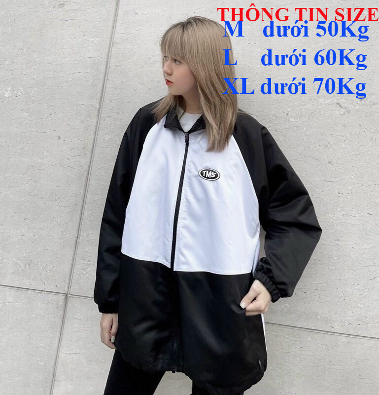[Freeship] Áo Khoác Dù Nam Nữ Form Rộng 2 lớp kiểu dây rút in logo chữ MIDSIDE cao cấp - MS821