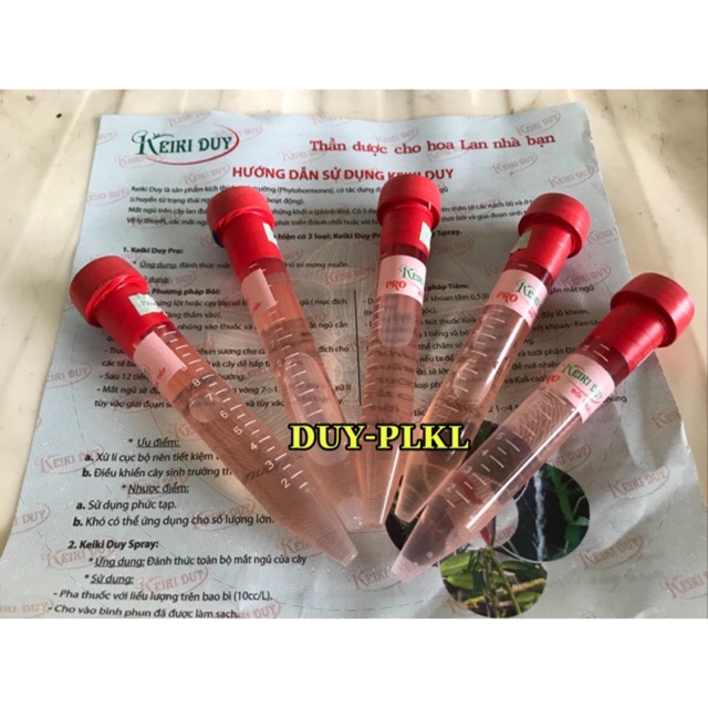[HCM]Phân Bón- Thuốc Kích Keiki Hoa Lan : Kích Kie Duy Pro - Đỏ -15Ml.
