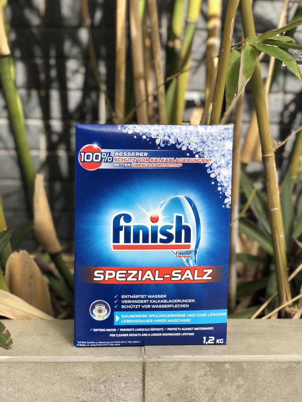 Muối rửa bát finish 1.2kg - hàng đức