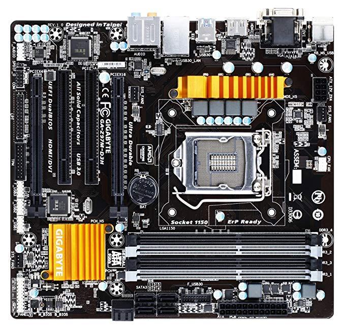 Mainboart gigabyte z97 d3h socket 1150