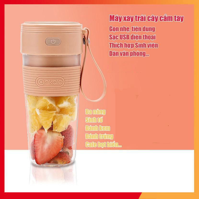 Máy xay sinh tố bỏ túi cao cấp - Máy xay sinh tố cầm tay - Cốc xay sinh tố cao cấp - Máy xay sinh tố mini bỏ túi tích điện