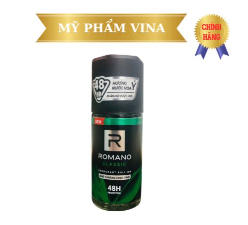 Lăn khử mùi Romano Classic chai 50ml