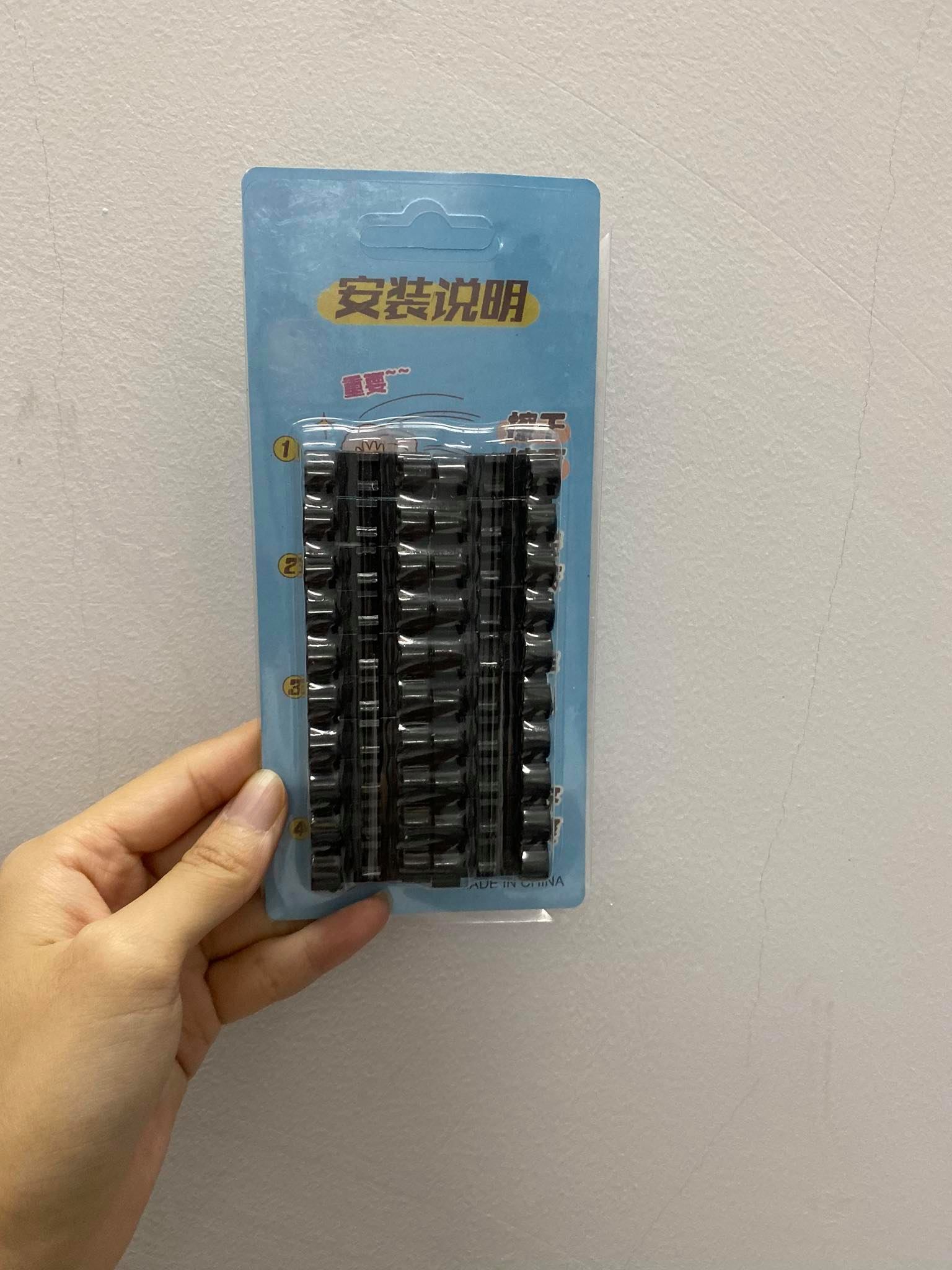Combo 20 Nẹp Dây Điện dán tường cố định, an toàn và tiện lợi