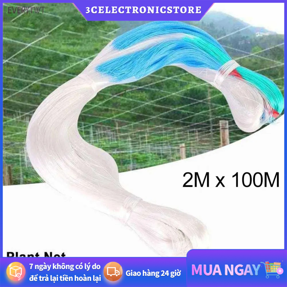Lưới trồng cây-Lưới hỗ trợ trồng cây leo tiện lợi 2MX100M