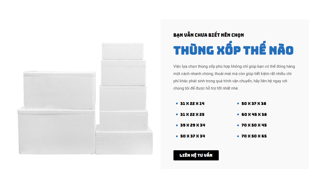 Thùng xốp đựng đá, Thùng xốp mới, giá rẻ | Thùng đựng đá | Thùng xốp giữ nhiệt