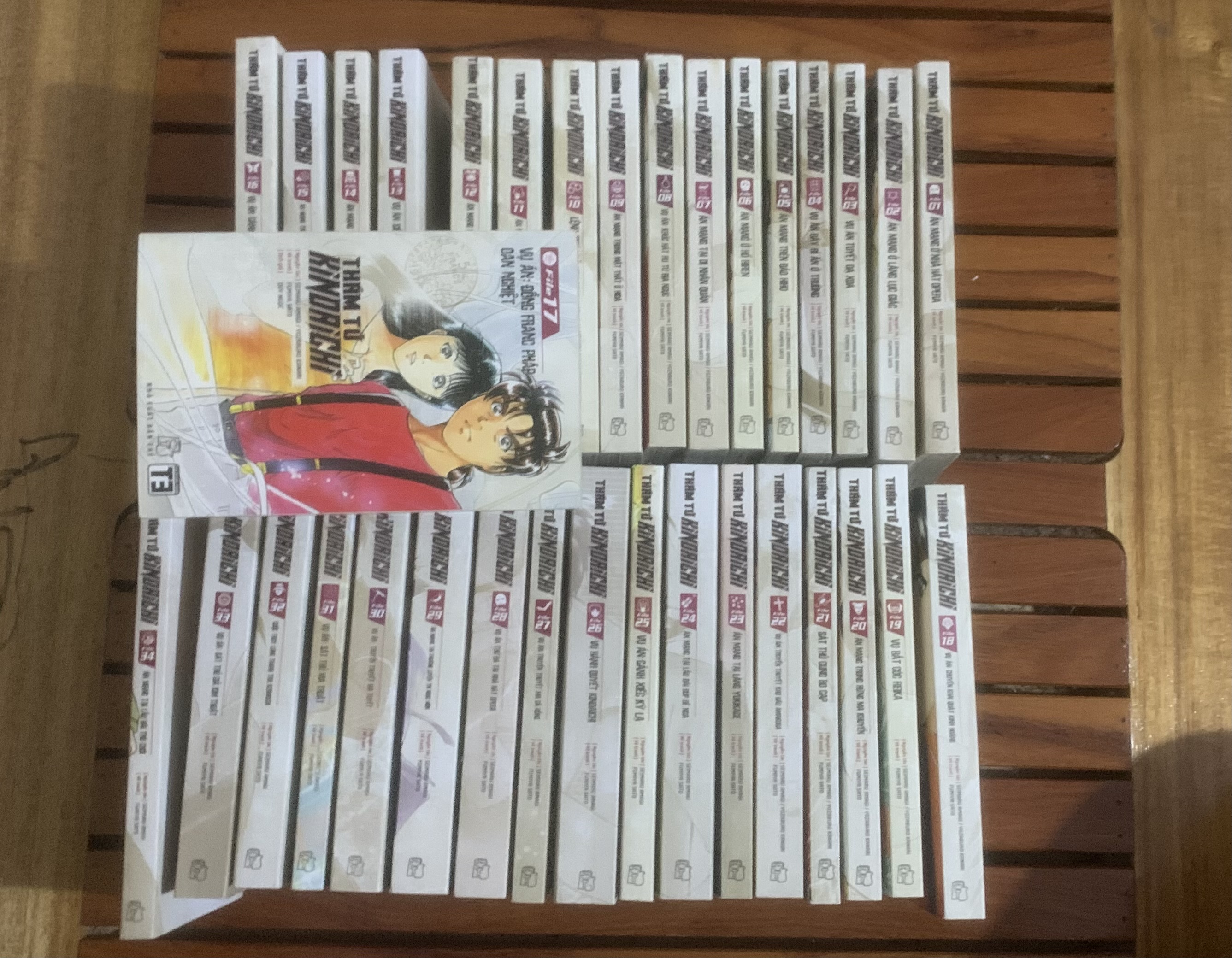 Bộ truyện thám tử kindaichi full 34 tập