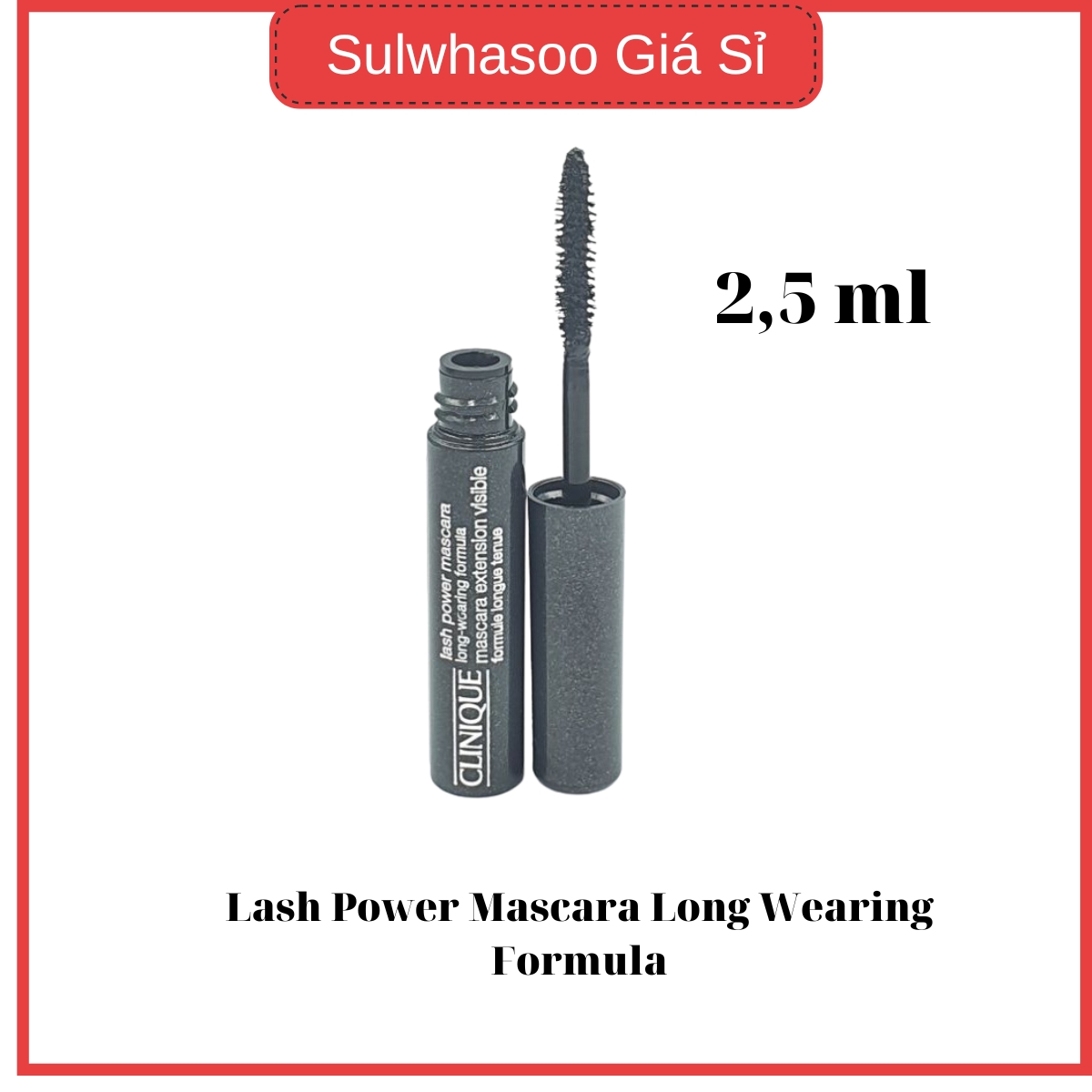 Mascara chuốt mi dày dài và cong mi Lash Power Mascara Long Wearing Formula Sulwhasoo Giá Sỉ
