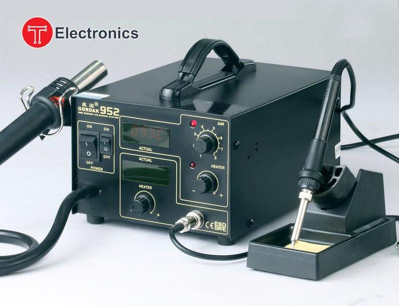 Máy khò nhiệt và hàn thiếc 2 in 1 Gordak 952