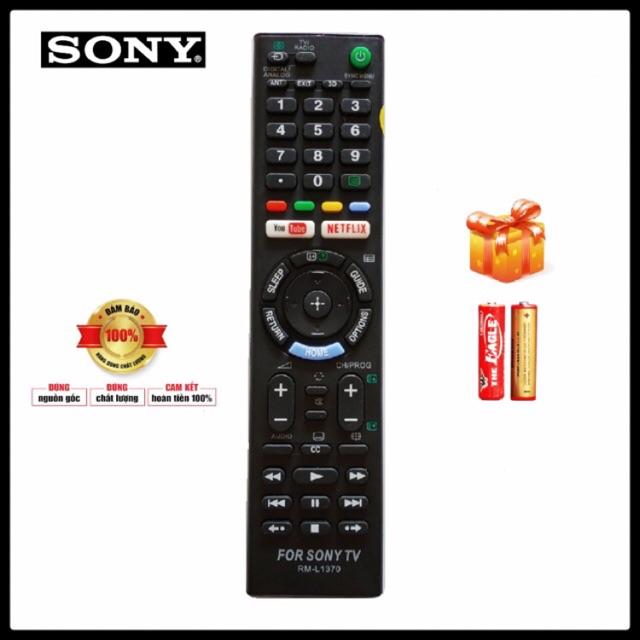 Điều khiển từ xa dành cho Ti Vi SONY SMART hệ màn LCD, LED, OLED, QLED, PLASMA tặng kèm pin panasonic