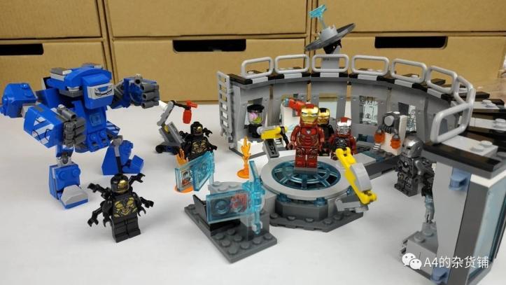 Đồ chơi lắp ráp lego super heroes avengers End game marvel xếp hình phòng lab full giáp iron man người sắt