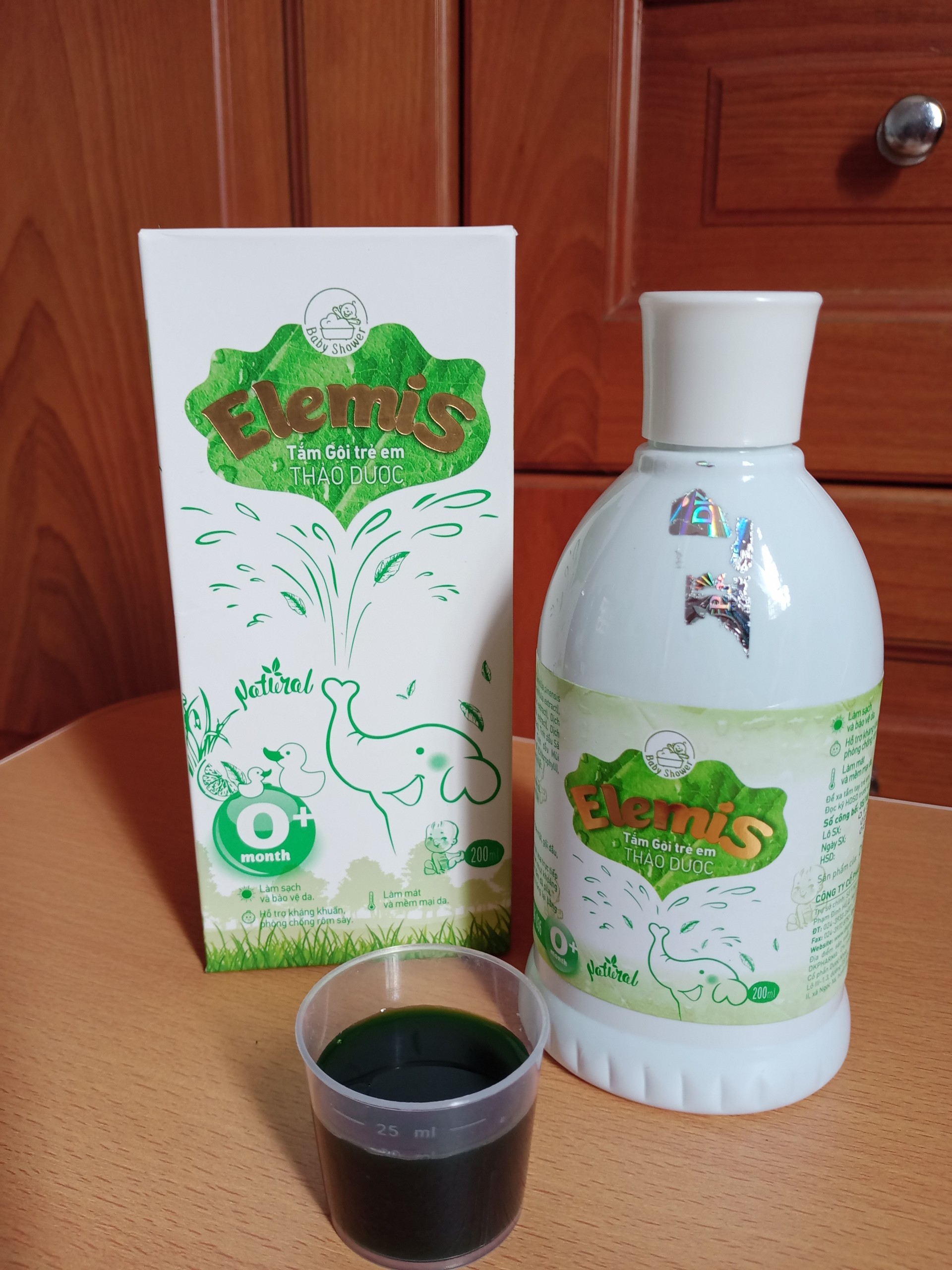 Sữa tắm cho bé - sữa tắm thảo dược Elemis