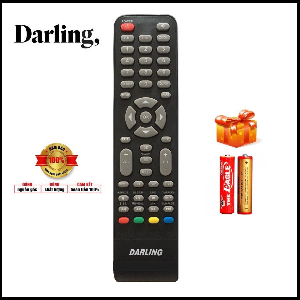 Điều Khiển Ti Vi Darling
