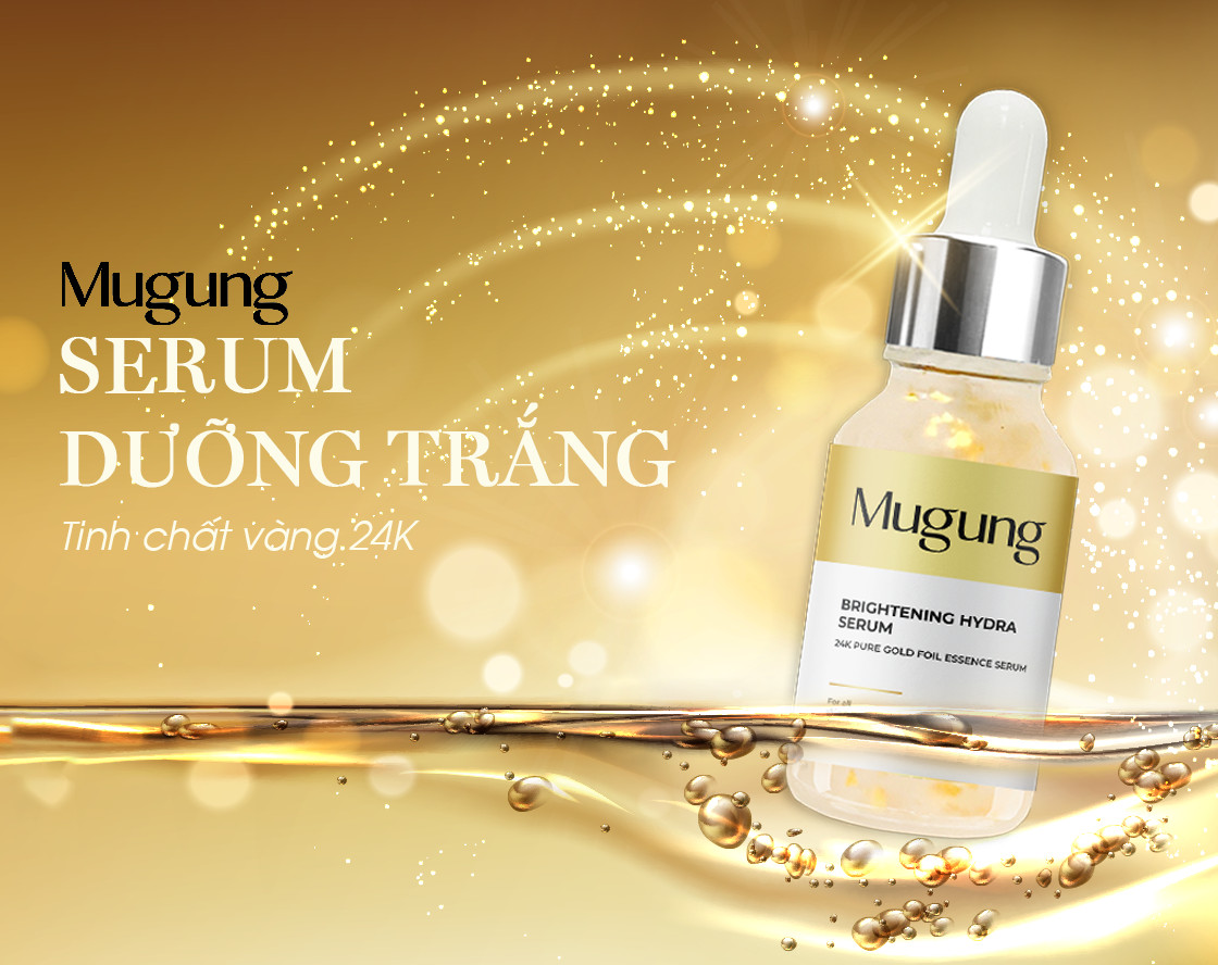 Serum Dưỡng Da Mugung giảm vết thâm nám trên da mịn màngnuôi dưỡng da chống lão hóa và sữa rửa mặt Ngăn ngừa mụn