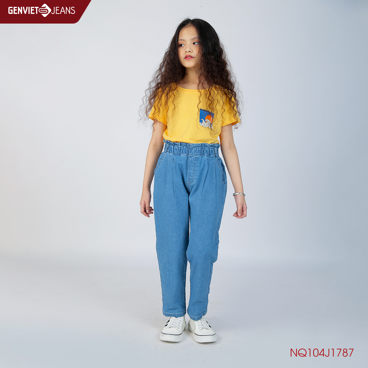 Quần dài bé gái NQ104J1787 GENVIET