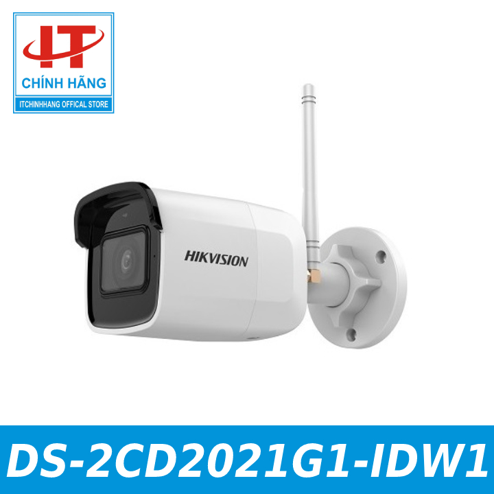 Camera ip hồng ngoại không dây 2.0 megapixel hikvision ds-2cd2021g1-idw1 - hàng chính hãng