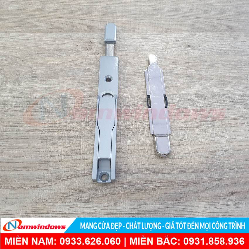 CHỐT BẬT GIỮ CÁNH PHỤ CỬA NHÔM KÍNH  MÃ KL01