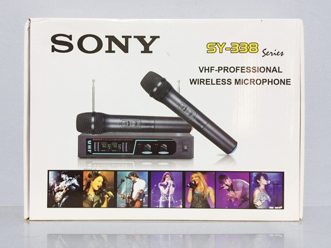 Micro không dây sony sy-338 hống hú lọc âm cực hay, micro karaoke không dây sonys sy-338 hát karaoke chuẩn ,hát cực hay