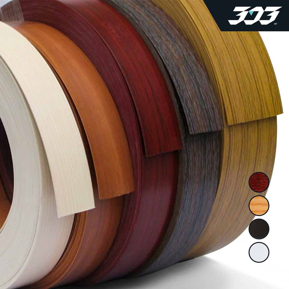 GIÁ SỈ nẹp chỉ dán cạnh - viền nhiều màu bản rộng 2 cm dày 0.4mm dài 1m [303decor]