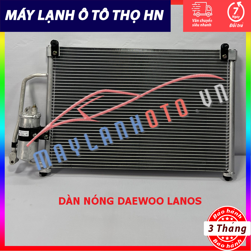 Dàn nóng daewoo lanos 1997 1998 1999 2000 2001 2002 hàng xịn hàn quốc 97 98 99 01 02