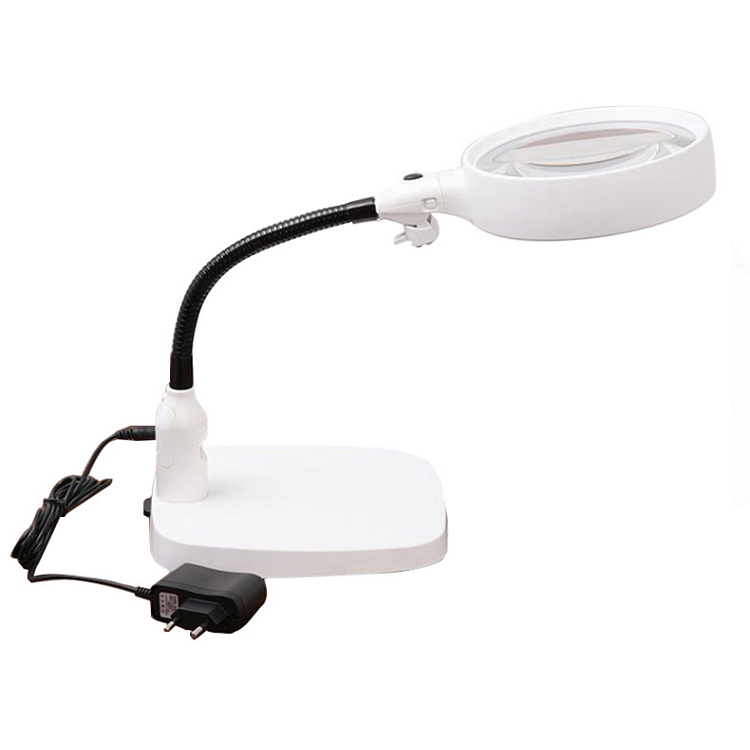 Kính lúp để bàn có đèn độ phóng đại 10X K7764