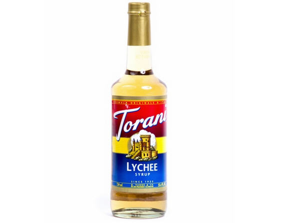 Syrup torani chai thủy tinh hương vải chai 750ml siro torani pha chế trà, trà sữa, soda - cửa hàng sệt