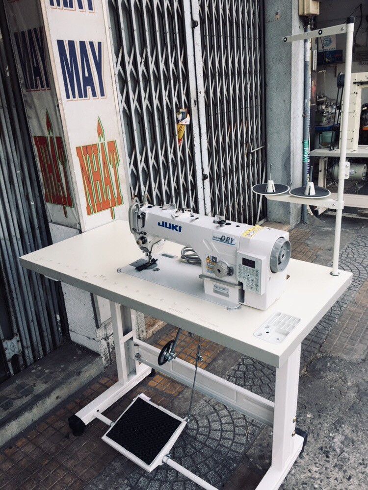 [FULL BỘ] MÁY MAY CÔNG NGHIỆP 1 KIM JUKI 8700B-7 - NÂNG CHÂN VỊT TỰ ĐỘNG - MỚI 100%