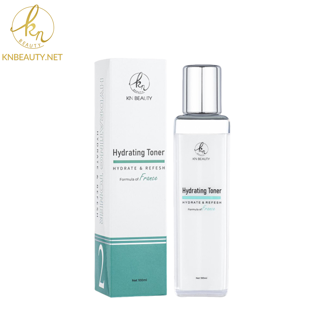 Nước hoa hồng cân bằng da toner kn beauty - hydrating toner 100ml