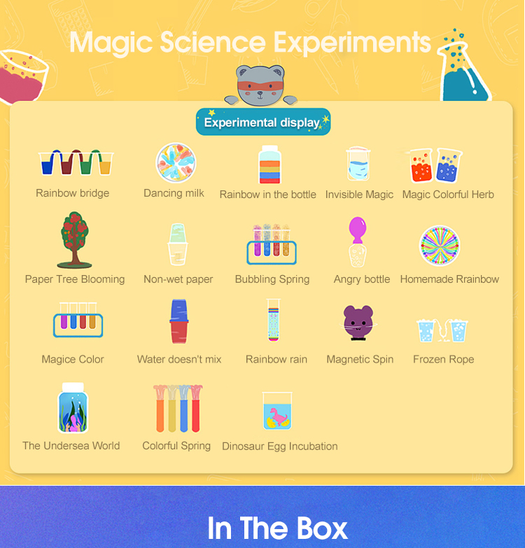 bộ đồ chơi thí nghiệm steam thực hành 138 thí nghiệm khoa học đời sống 10