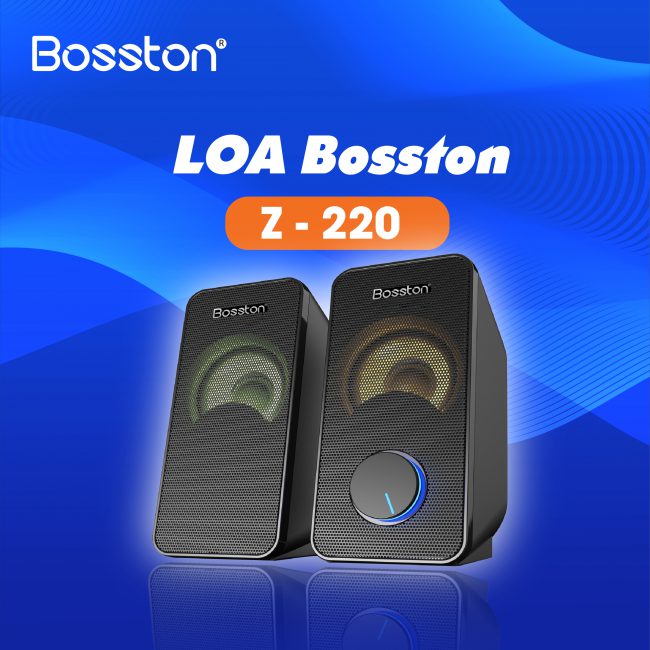 Loa vi tính 2.0 cao cấp boston z220 âm thanh cực hay cổng usb loa máy tính laptop bán chạy