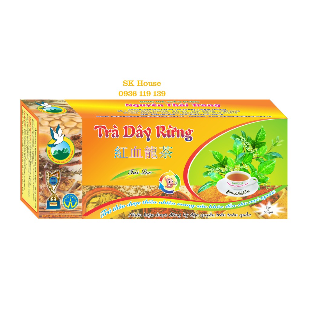 Trà dây rừng- Hỗ trợ điều trị viêm loét dạ dày
