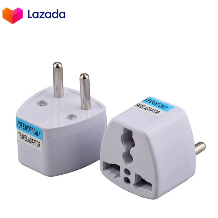 Ổ cắm chuyển đổi đầu 3 chân sang 2 chân - ổ cẳm điện chân dẹt, chân vuông, chân tròn, chân chéo nguồn 220V - OCCD