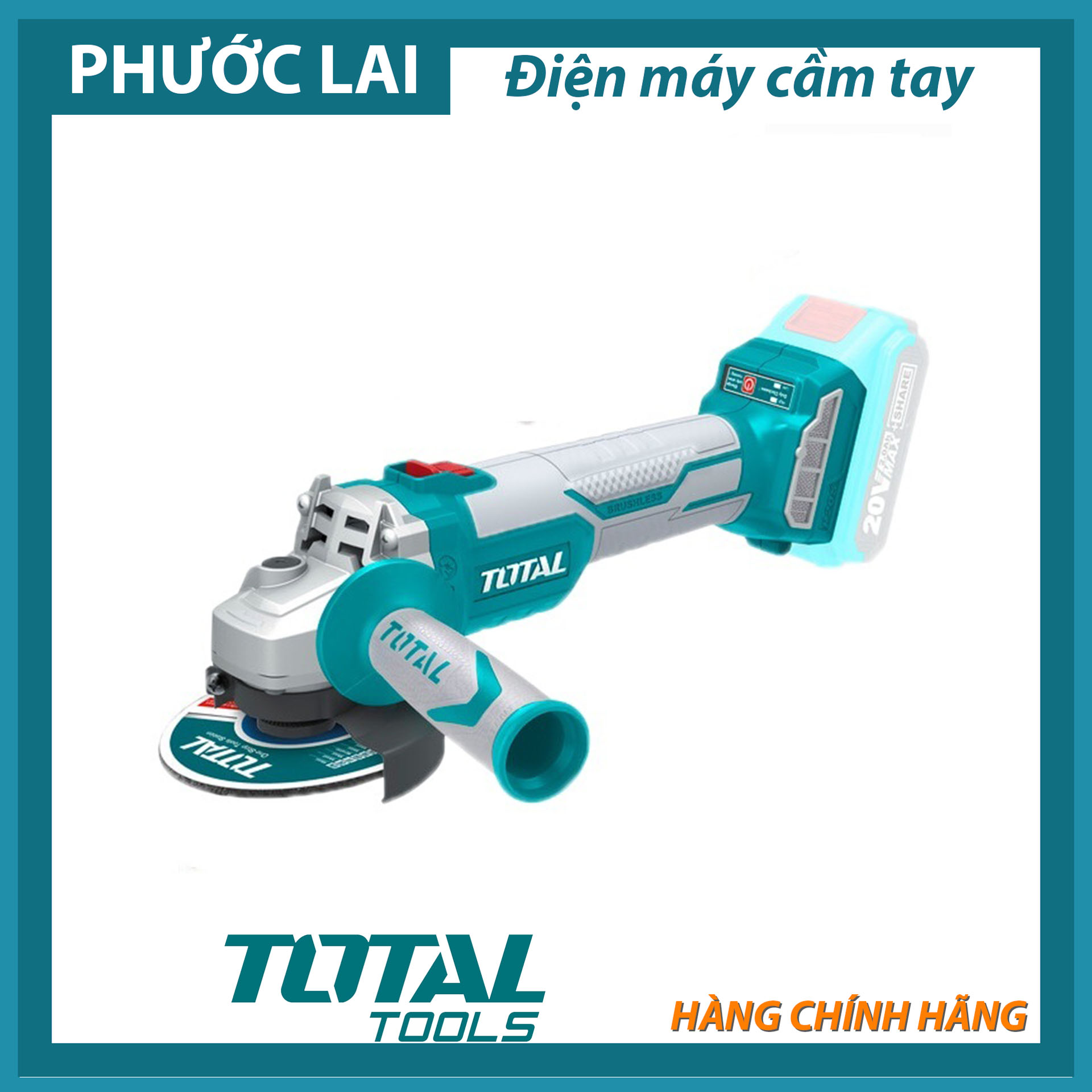 Máy mài góc dùng pin 20V Total TAGLI1002