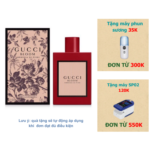 Nước hoa nữ Gucci Bloom đỏ EDP 100ml- Hương nước hoa dành cho phái nữ