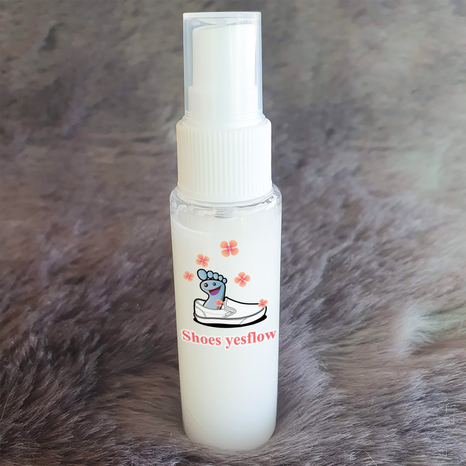 Xịt chống hôi chân hôi giày SHOES YESFLOW, giảm tiết mồ hôi khử mùi hôi chân khi đi giầy nhiều 30ml 100ml đậm đặc