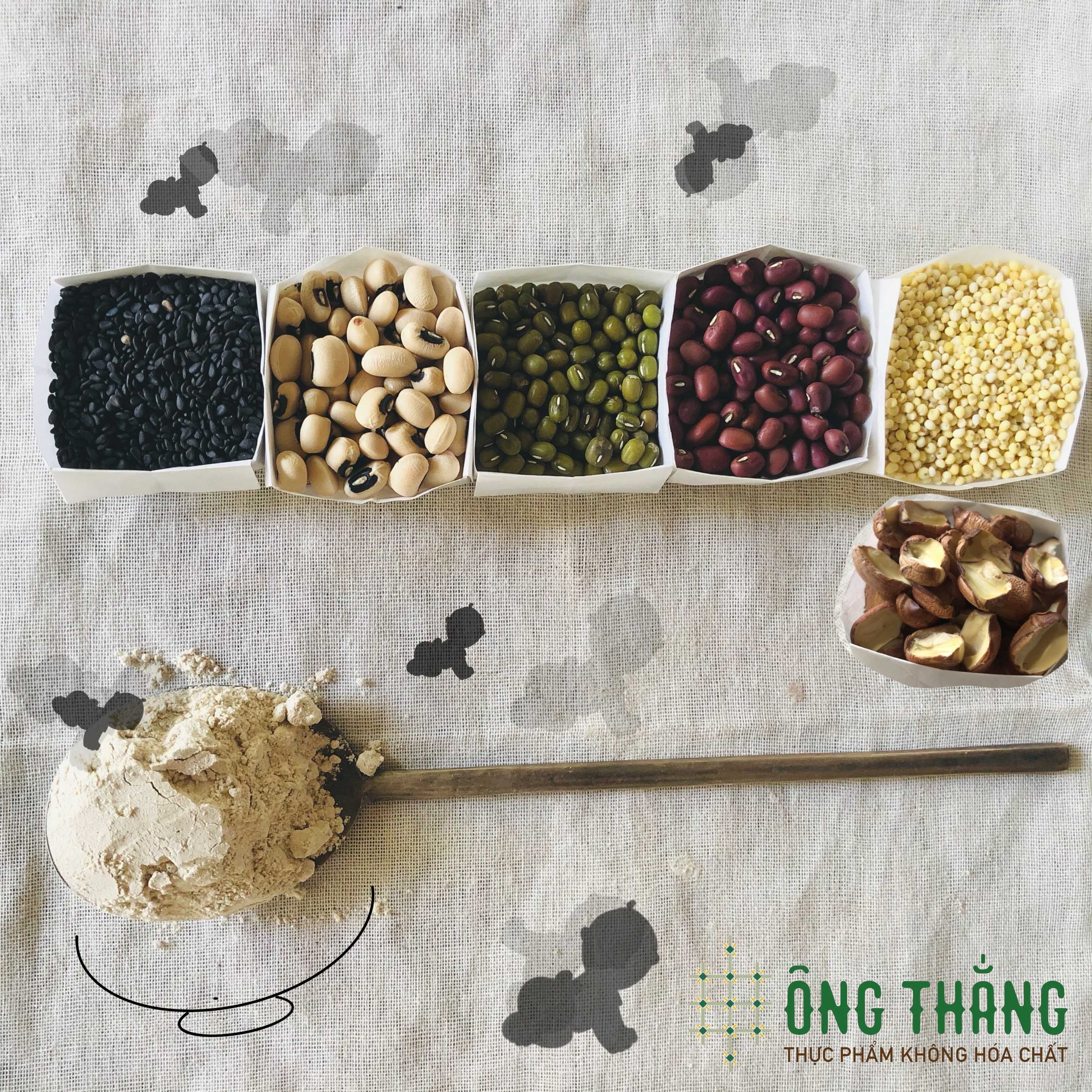 Bột cháo ngũ cốc ông thắng 500g – gói
