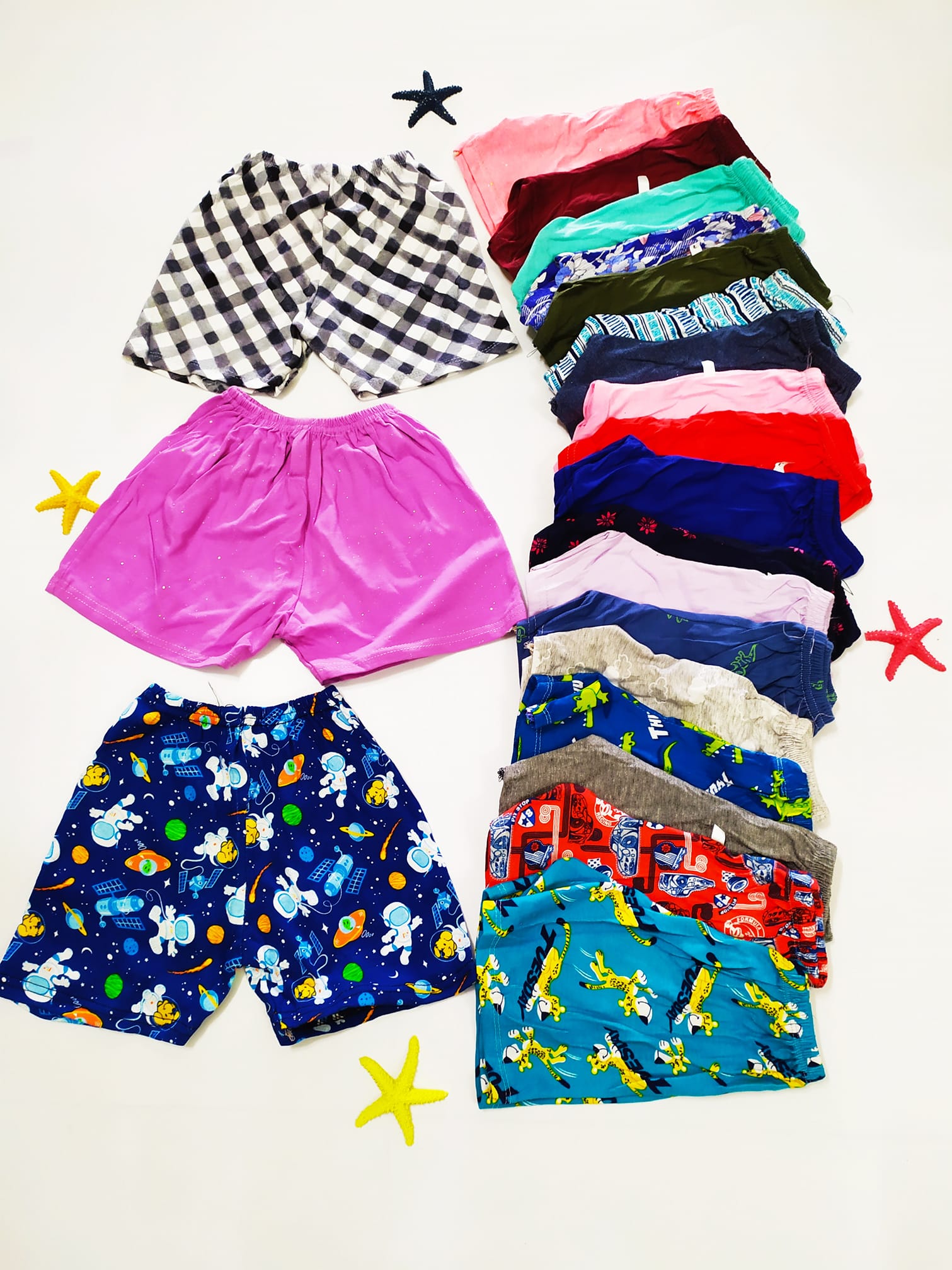 Combo 10 quần chục đùi cho bé