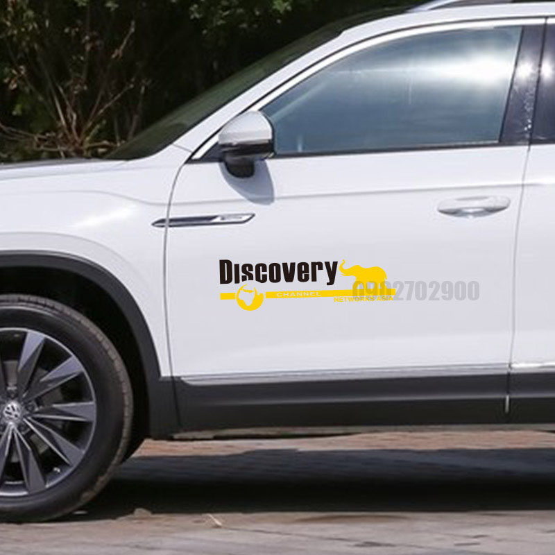 HCMBộ 2 tem decal DISCOVERY NETWORK ASIA