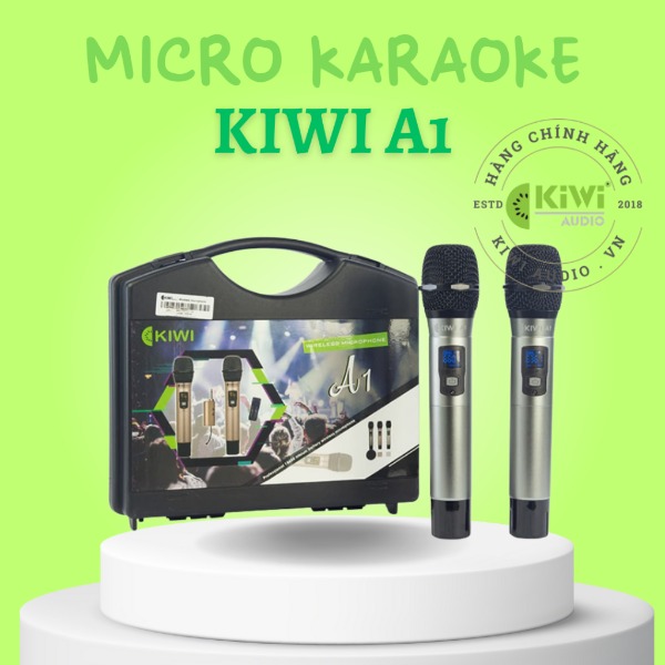 Micro Karaoke Kiwi A1 chính hãng BH 12 tháng