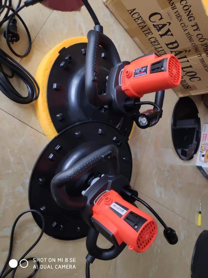 HCM Máy xoa vữa 3 chức năng chỉnh 6 cấp tốc độ với 3 phụ kiện