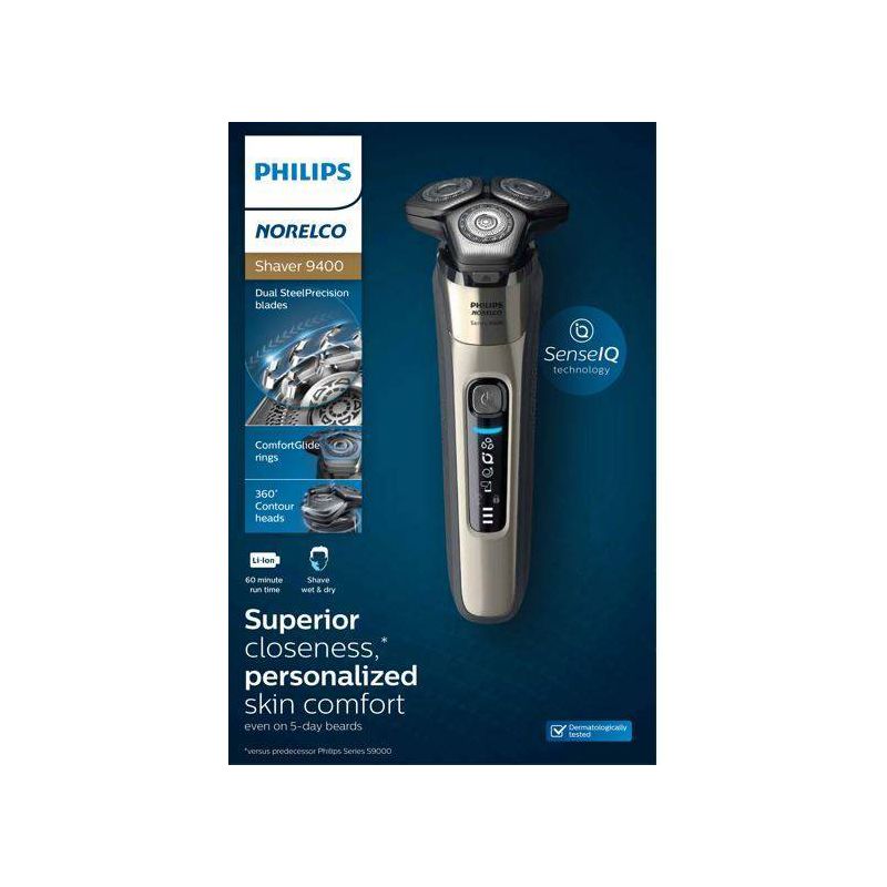 Máy cạo râu philips series 9000 , philips norelco 9400 wet & dry shaver