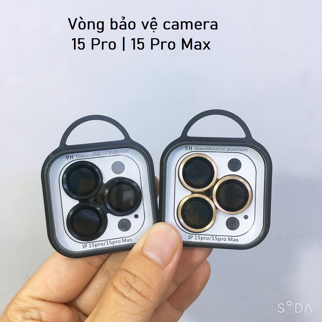 Dán vòng camera iPhone 15 Pro | 15 Pro Max bảo vệ camera cao cấp
