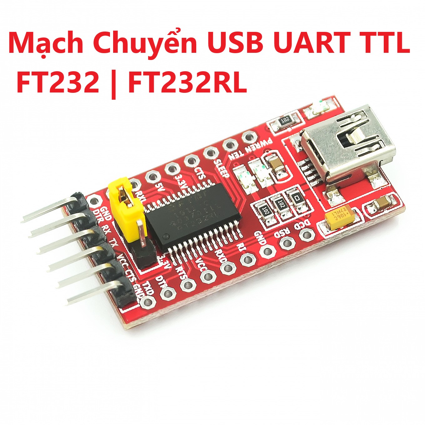 Mạch chuyển usb uart ttl ft232 | ft232rl