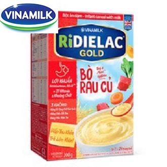 Bột ăn dặm ridielac gold bò rau củ - hg200g