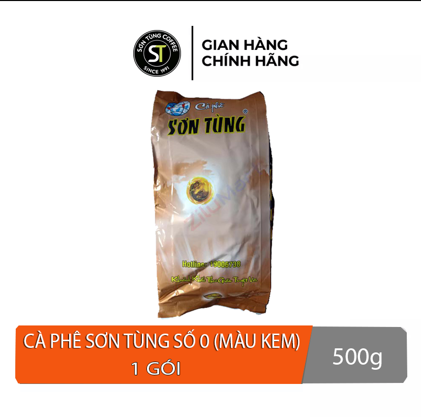 Cà phê sơn tùng số 0 kem gói 500g