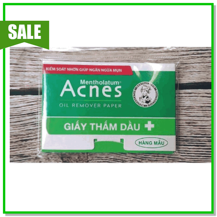 [FreeshipMAX] Giấy thấm dầu Acnes 50 tờ hút sạch nhờn dầu trên mặt