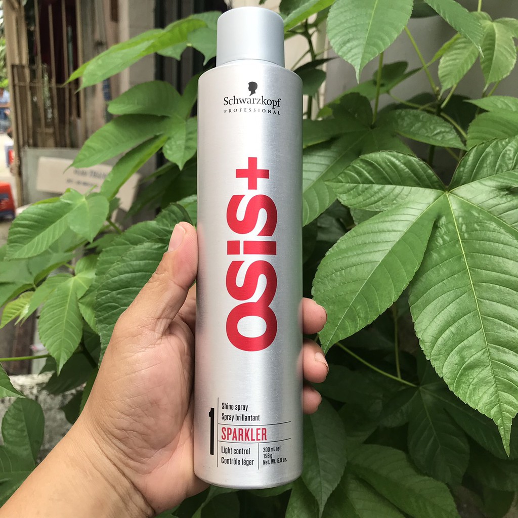 Keo xịt bóng tóc osis+ sparkler 300ml .