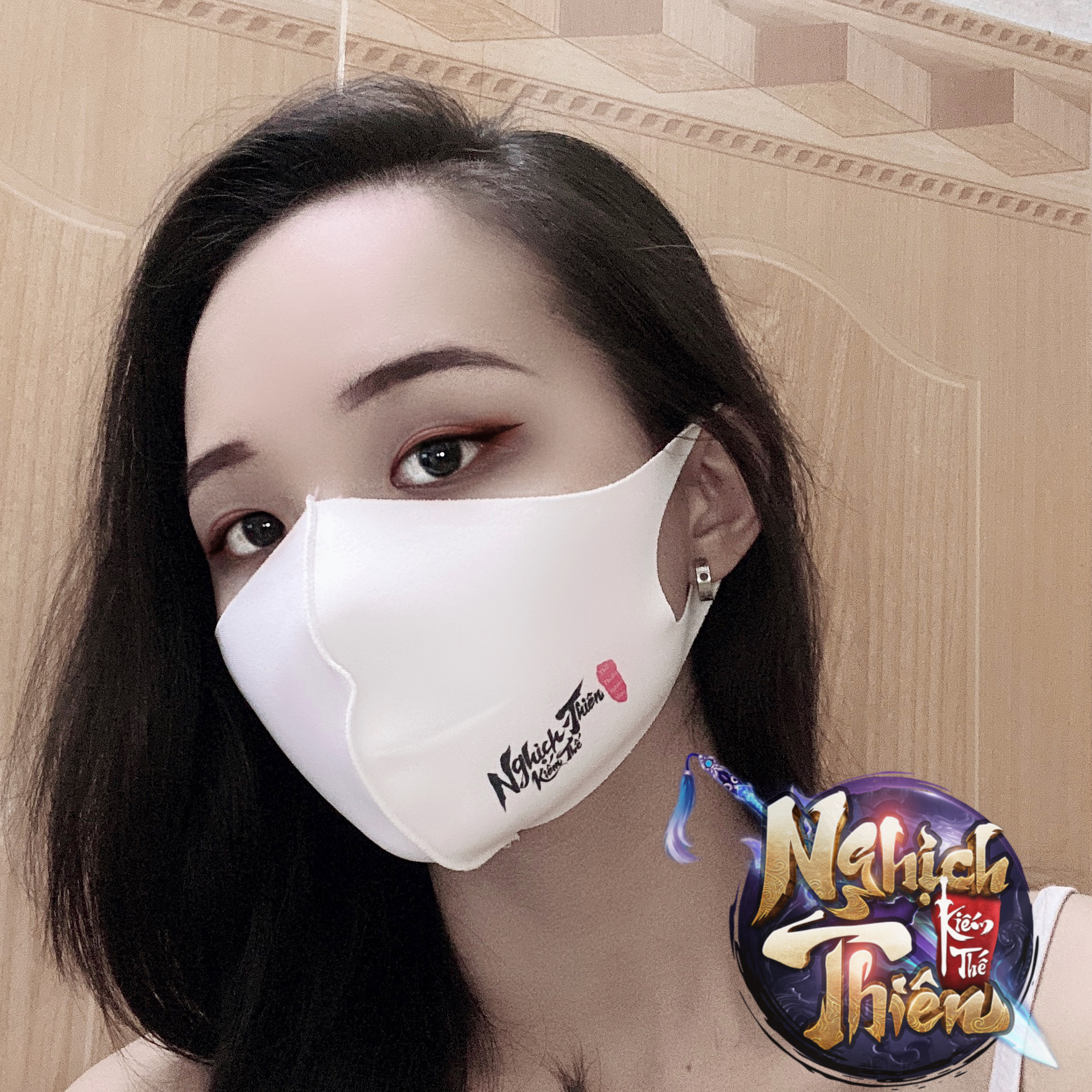 Khẩu Trang Vải VTC Game Mobile - Bộ 3 cái Khẩu Trang Kháng Khuẩn