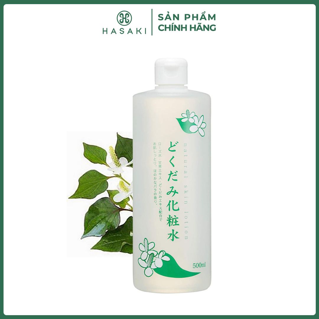 Nước Hoa Hồng Chinoshio Dokudami Lá Diếp Cá 500ml Hasaki Sản phẩm chính hãng